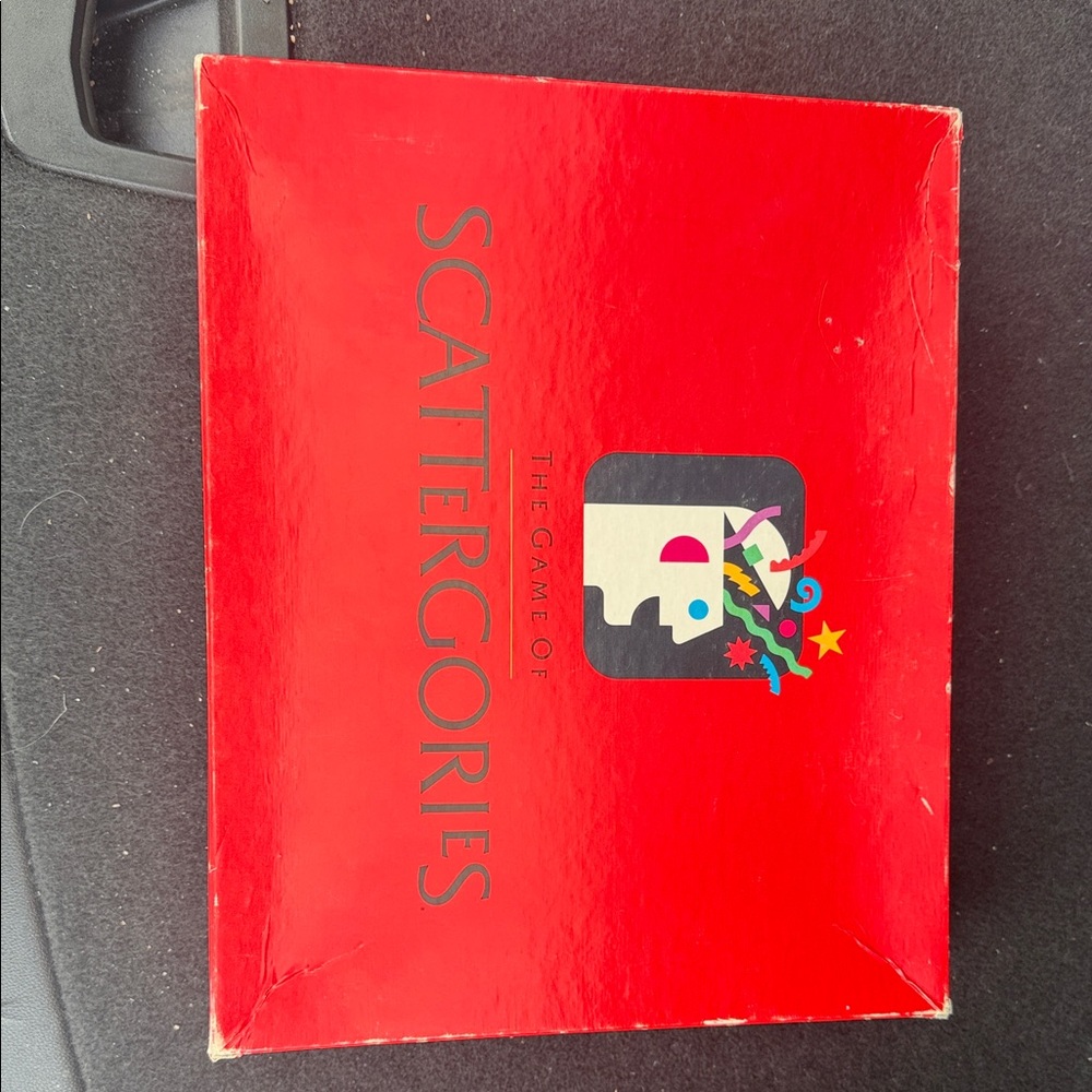 Scattergories Board Game - Red Box